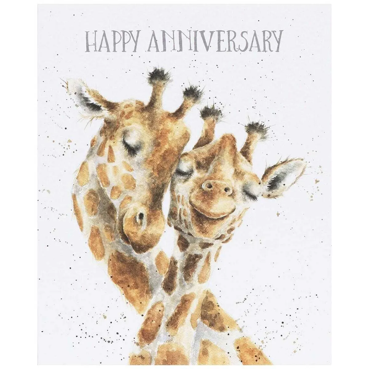 'Be-Long Together' Giraffe Anniversary Card>Wrendale Best Sale
