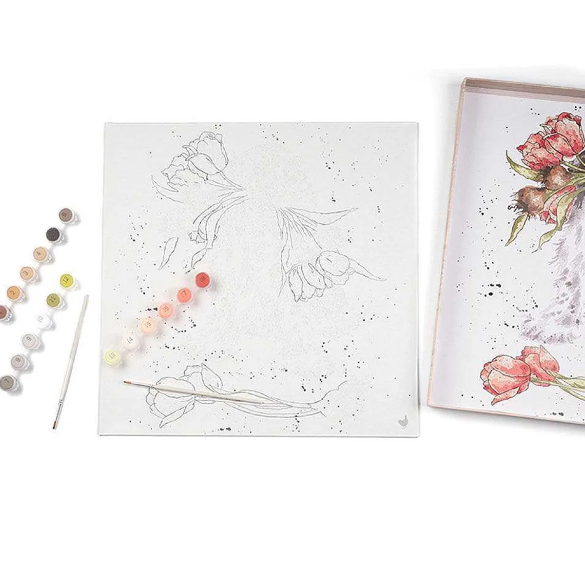 Blooming With Love Dog Paint By Numbers>Wrendale Cheap