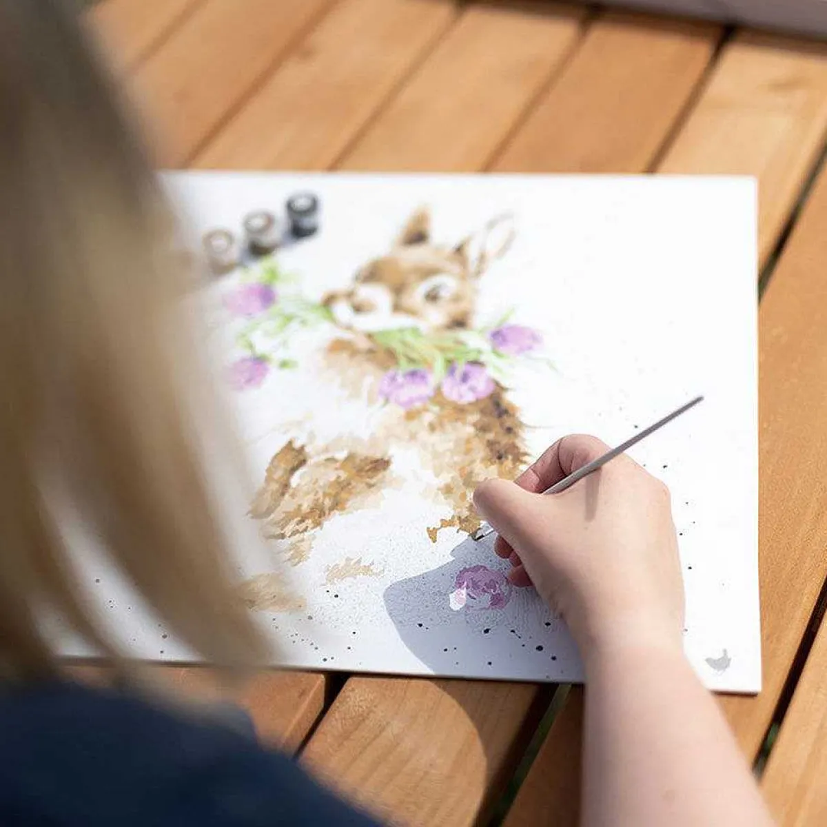 Blooming With Love Dog Paint By Numbers>Wrendale Cheap