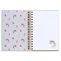 'Blooming With Love' Dog A5 Notebook>Wrendale Cheap