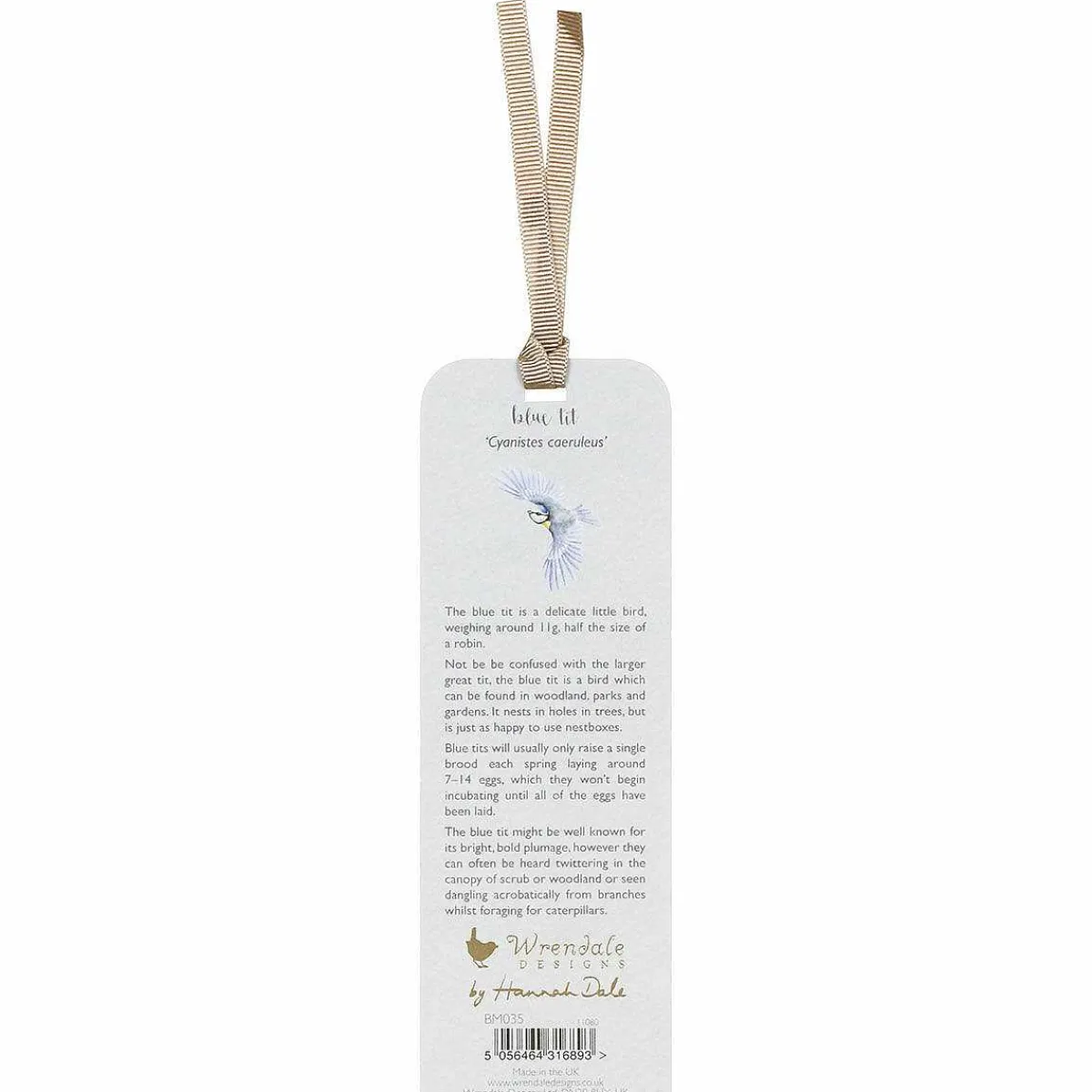 'Bon Appetit' Blue Tit Bookmark>Wrendale Best Sale