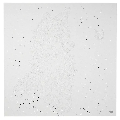 Born To Be Wild Fox Paint By Numbers>Wrendale Fashion