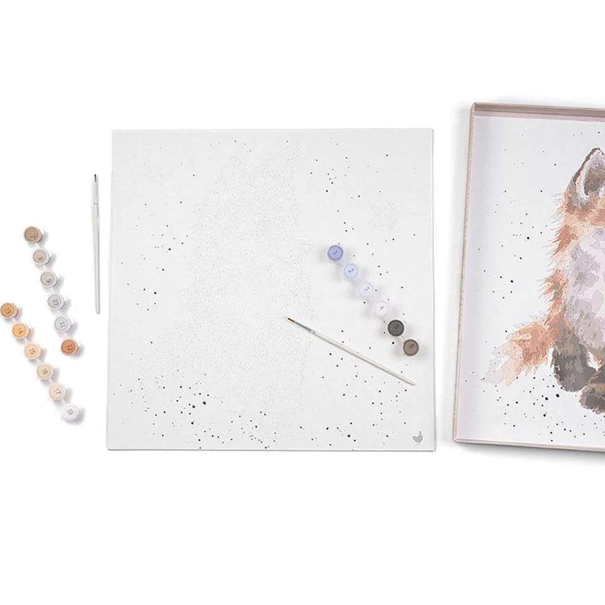 Born To Be Wild Fox Paint By Numbers>Wrendale Fashion