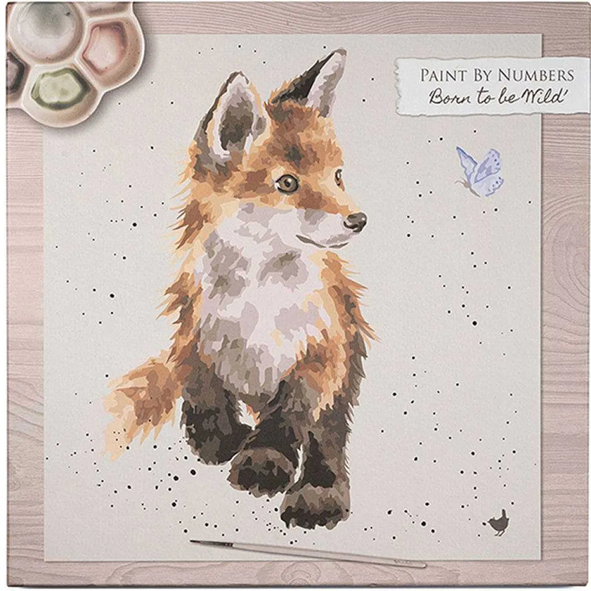 Born To Be Wild Fox Paint By Numbers>Wrendale Fashion
