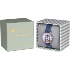 'Contentment' Fox Leather Watch>Wrendale Outlet