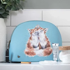 'Contentment' Fox Large Cosmetic Bag>Wrendale Shop