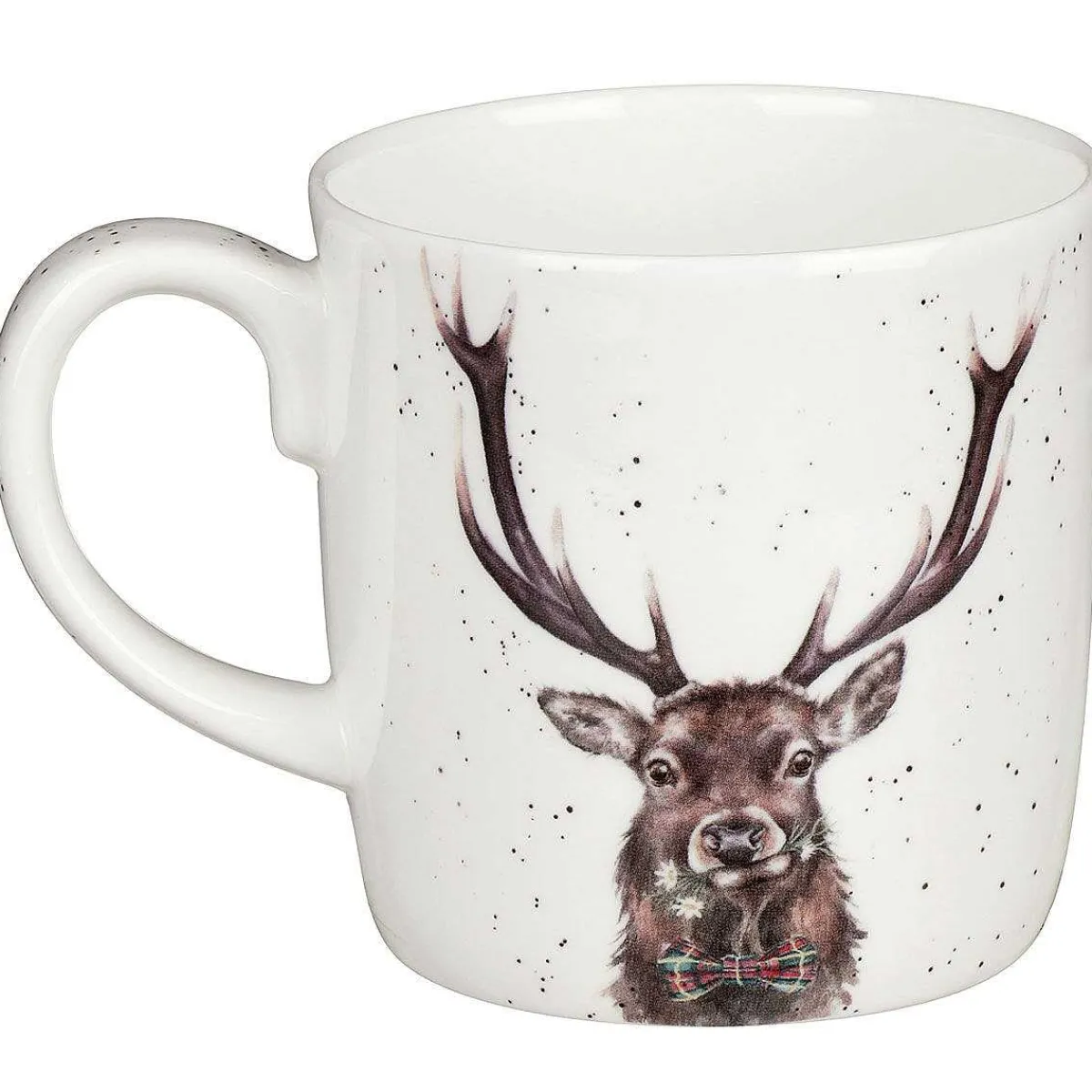 Dad Stag Boxed Large Fine Bone China Mug>Wrendale Discount