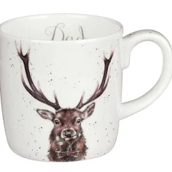 Dad Stag Boxed Large Fine Bone China Mug><noscript><img width=