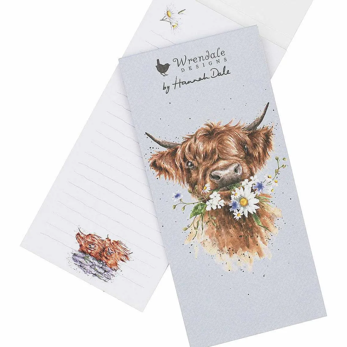 'Daisy Coo' Cow Magnetic Shopping Pad>Wrendale Clearance
