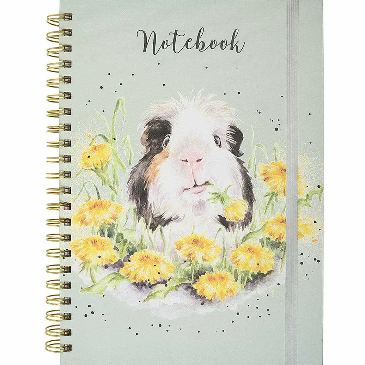'Dandy Day' Guinea Pig Spiral Bound A4 Notebook>Wrendale Best Sale
