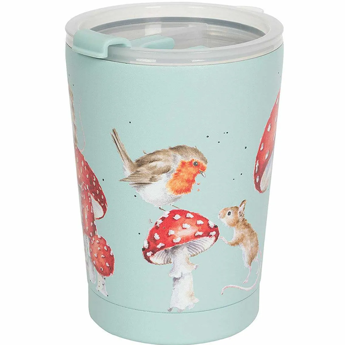 'Fairy Ring' Mouse And Hedgehog Thermal Travel Cup>Wrendale Online