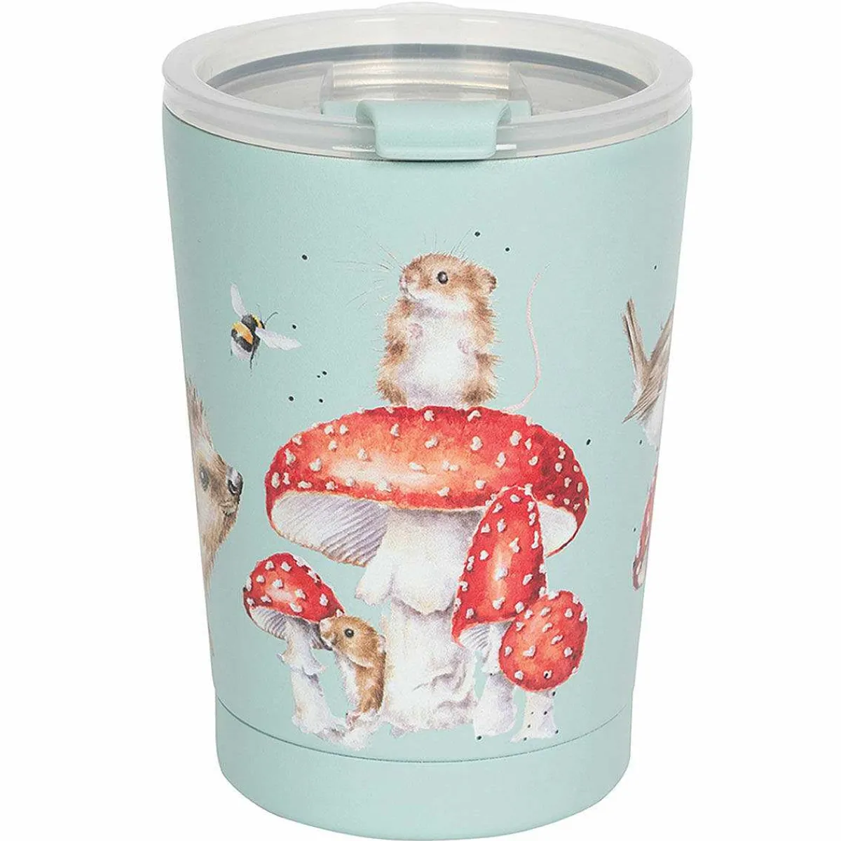 'Fairy Ring' Mouse And Hedgehog Thermal Travel Cup>Wrendale Online