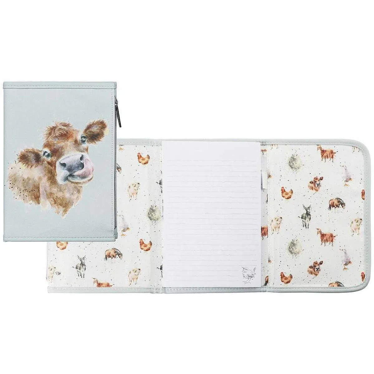 'Farmyard Friends' Notebook Wallet>Wrendale Outlet