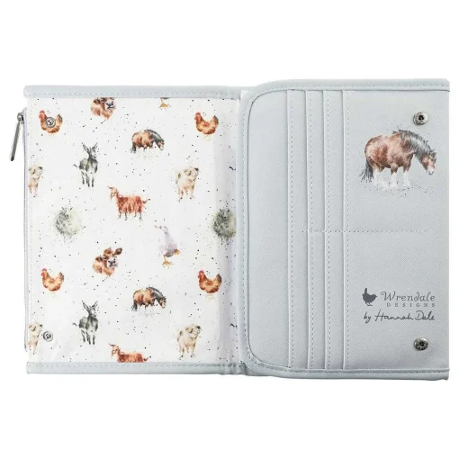'Farmyard Friends' Notebook Wallet>Wrendale Outlet