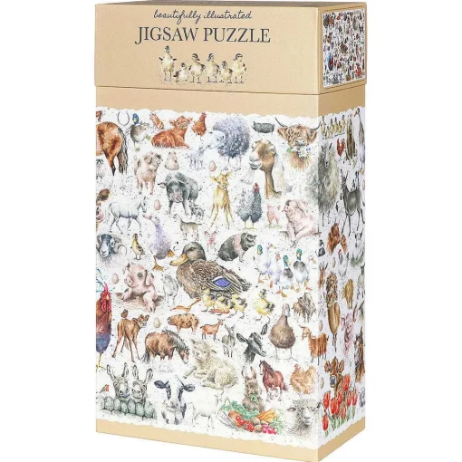 'Farmyard Friends' 1000 Piece Jigsaw Puzzle>Wrendale Flash Sale