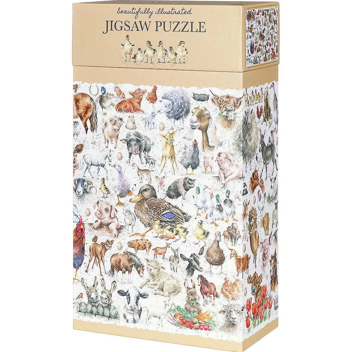 'Farmyard Friends' 1000 Piece Jigsaw Puzzle>Wrendale Flash Sale