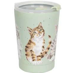 'Feline Friends' Cat Thermal Travel Cup><noscript><img width=