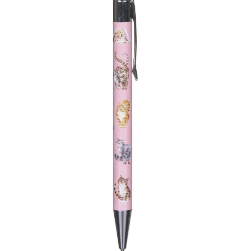 'Feline Good' Cat Pen>Wrendale Cheap