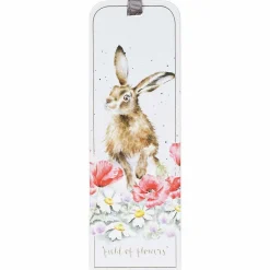'Field Of Flowers' Hare Bookmark>Wrendale Store