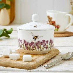 'Flight Of The Bumblebee' Covered Sugar Pot><noscript><img width=