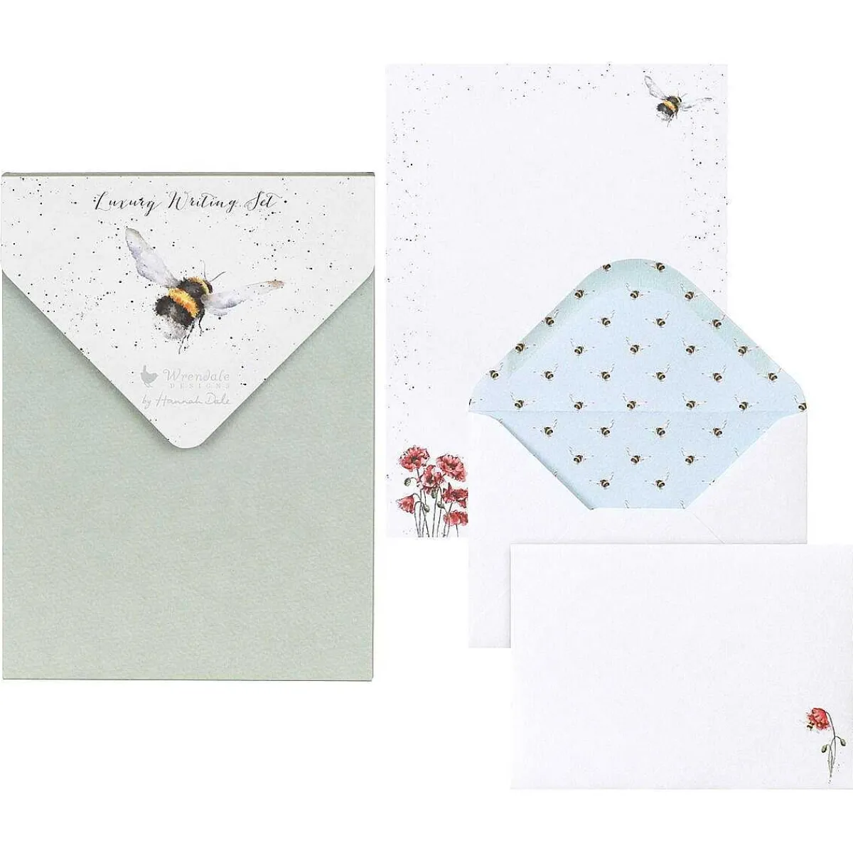 'Flight Of The Bumblebee' Bee Letter Writing Set>Wrendale Sale