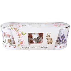 Floral Herb Pots And Tray>Wrendale New