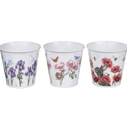 Floral Herb Pots And Tray>Wrendale New