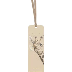 'Flowers' Giraffe Bookmark><noscript><img width=