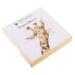 Flowers Giraffe Compact Mirror>Wrendale Hot