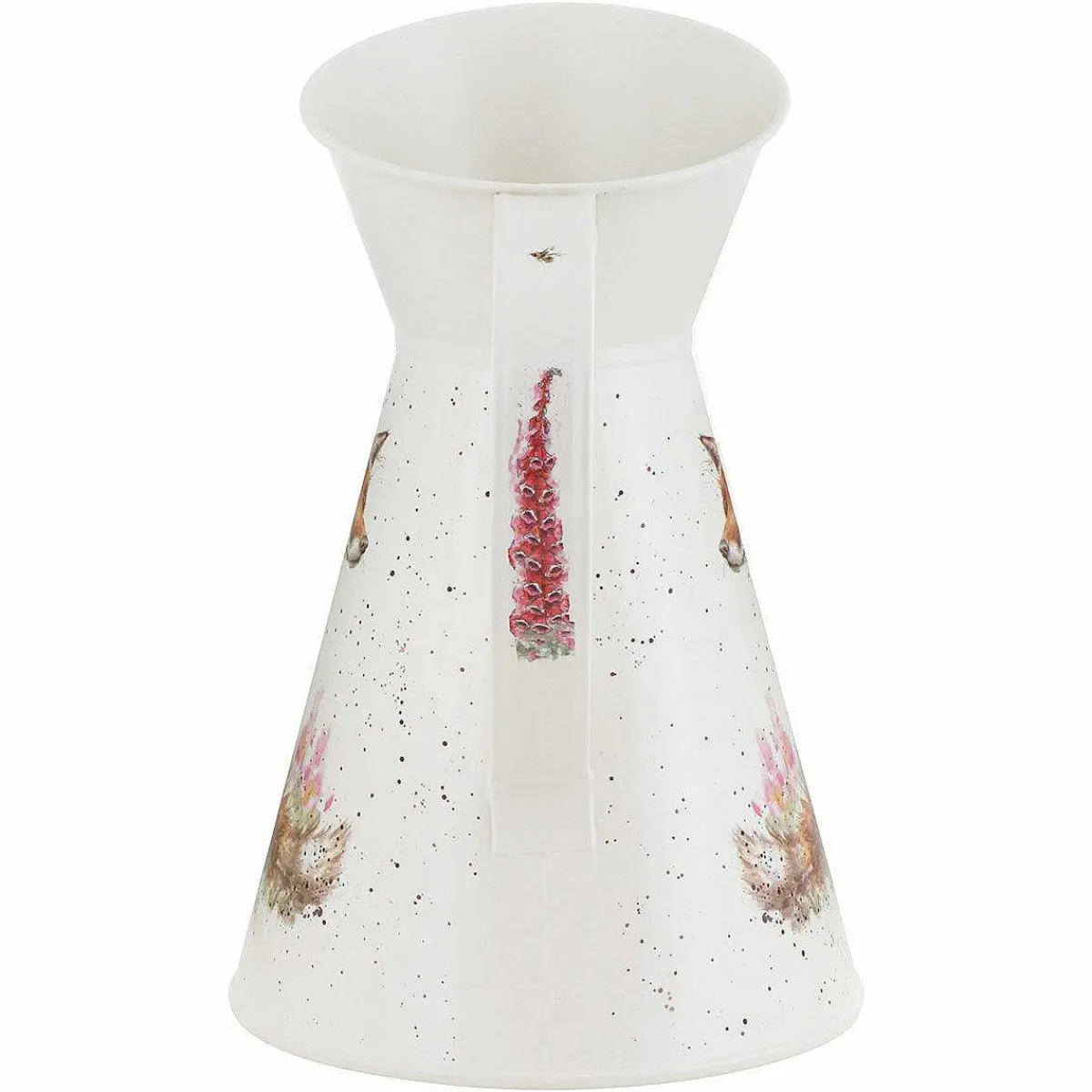 'Foxgloves' Fox Metal Flower Jug>Wrendale Cheap