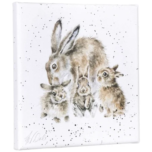 'Furever And Always' Rabbit Small Canvas>Wrendale Hot
