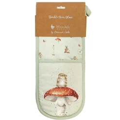 Garden Friends Mouse Double Oven Glove>Wrendale Cheap