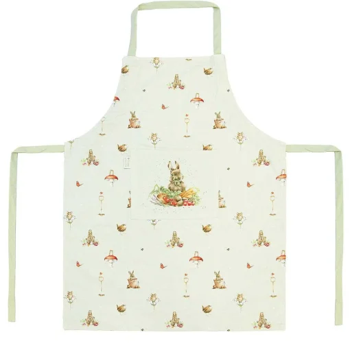 Garden Friends Rabbit Cotton Apron>Wrendale Fashion