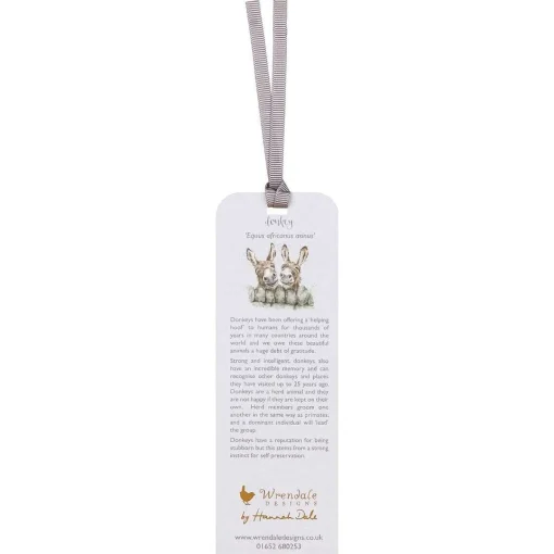'Gentle Jack' Donkey Bookmark>Wrendale Outlet