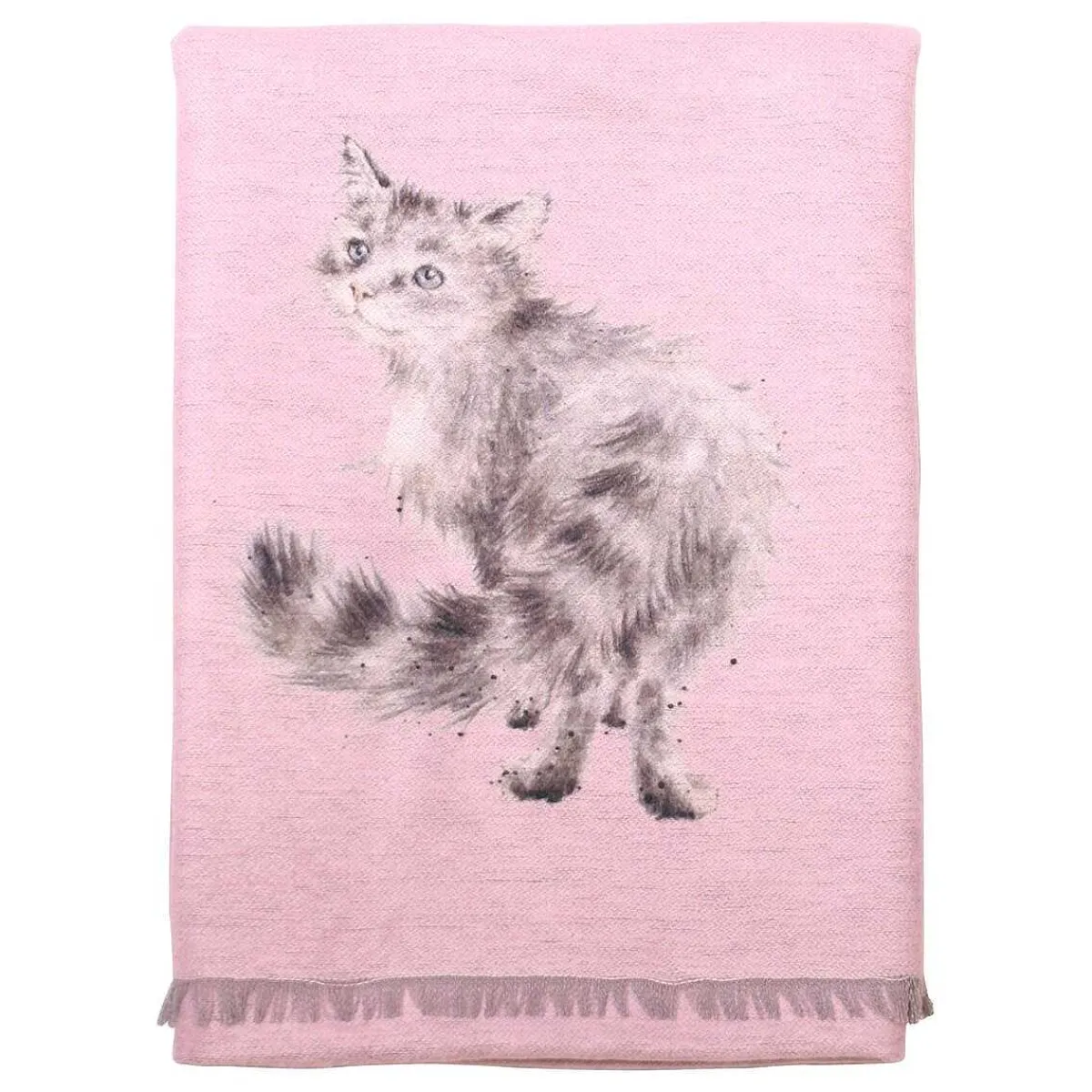 'Glamour Puss' Cat Winter Scarf>Wrendale Cheap