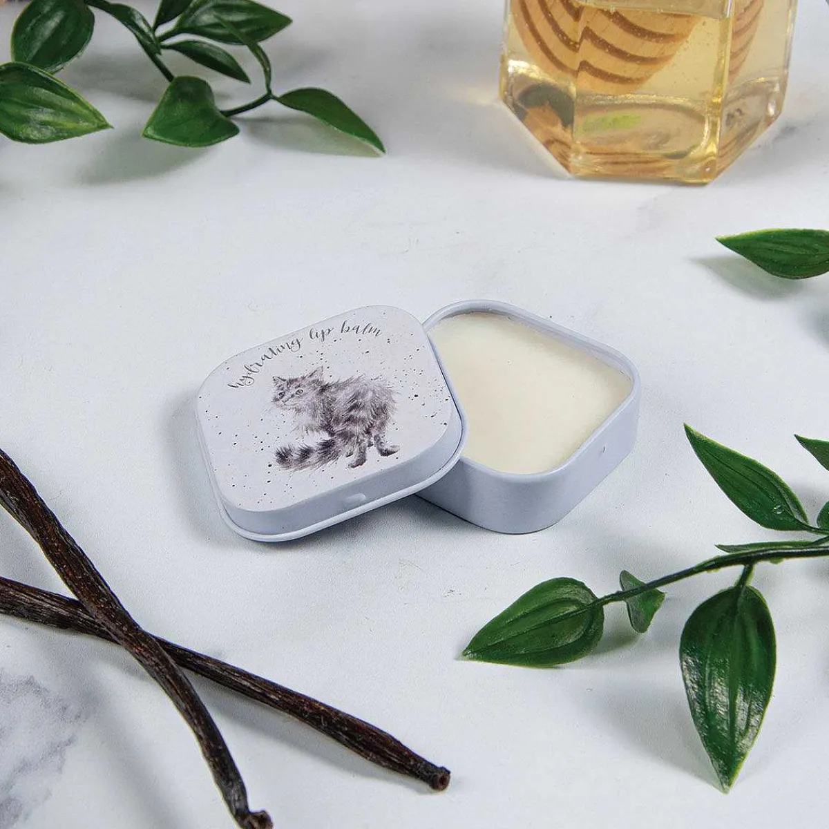 'Glamour Puss' Wren Vanilla And Honey Lip Balm>Wrendale Store