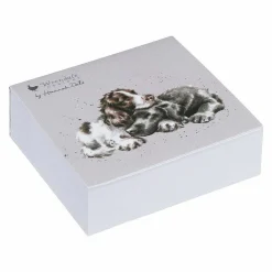 'Growing Old Together' Dog Square Sticky Notes>Wrendale Store