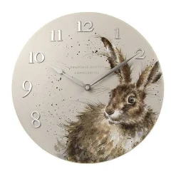 Hare Wall Clock>Wrendale Online