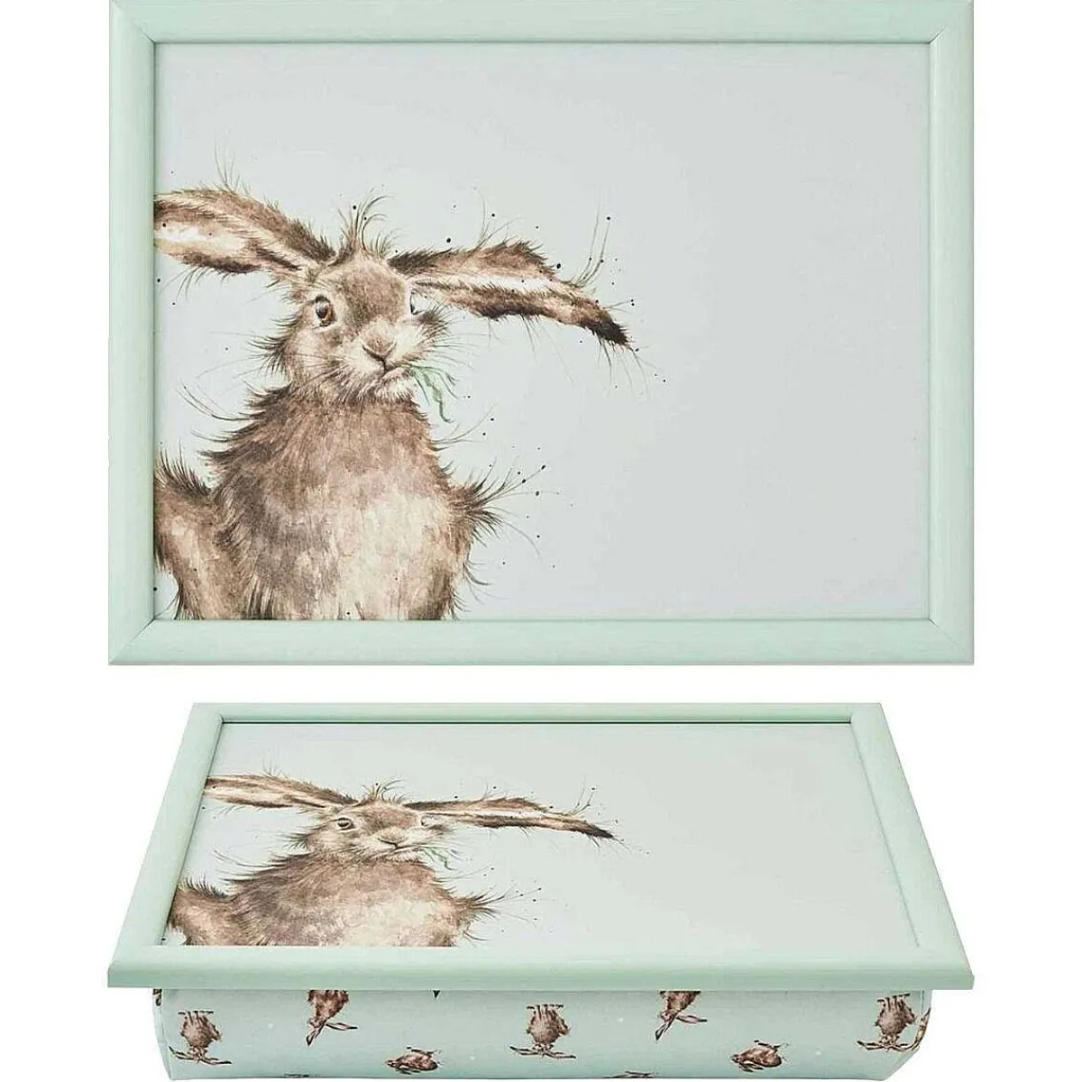 'Hare-Brained' Hare Lap Tray>Wrendale Best Sale