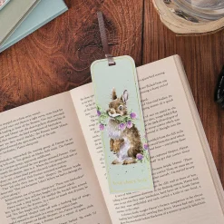 'Head Clover Heels' Rabbit Bookmark><noscript><img width=