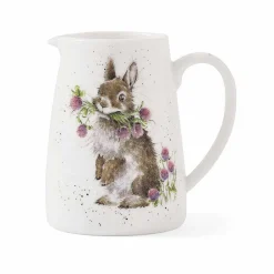 'Head Clover Heels' Rabbit 8Cm Posy Jug><noscript><img width=