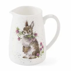 'Head Clover Heels' Rabbit 8Cm Posy Jug><noscript><img width=