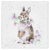 'Head Clover Heels' Rabbit Small Canvas>Wrendale Shop