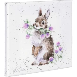 'Head Clover Heels' Rabbit Small Canvas><noscript><img width=