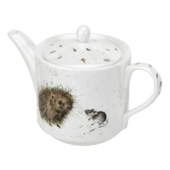Hedgehog And Mice Tea Pot>Wrendale Cheap