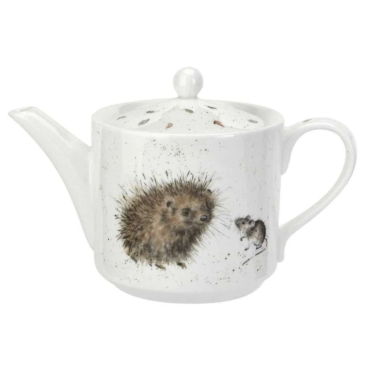 Hedgehog And Mice Tea Pot>Wrendale Cheap
