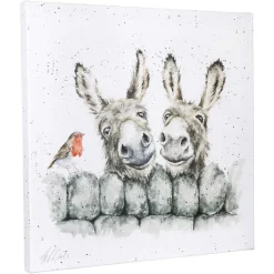 'Hee-Haw' Donkey Large Canvas><noscript><img width=
