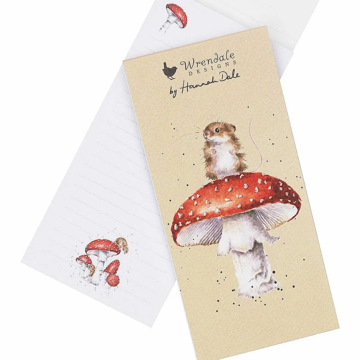 'He's A Fun-Gi' Mouse Magnetic Shopping Pad>Wrendale Clearance