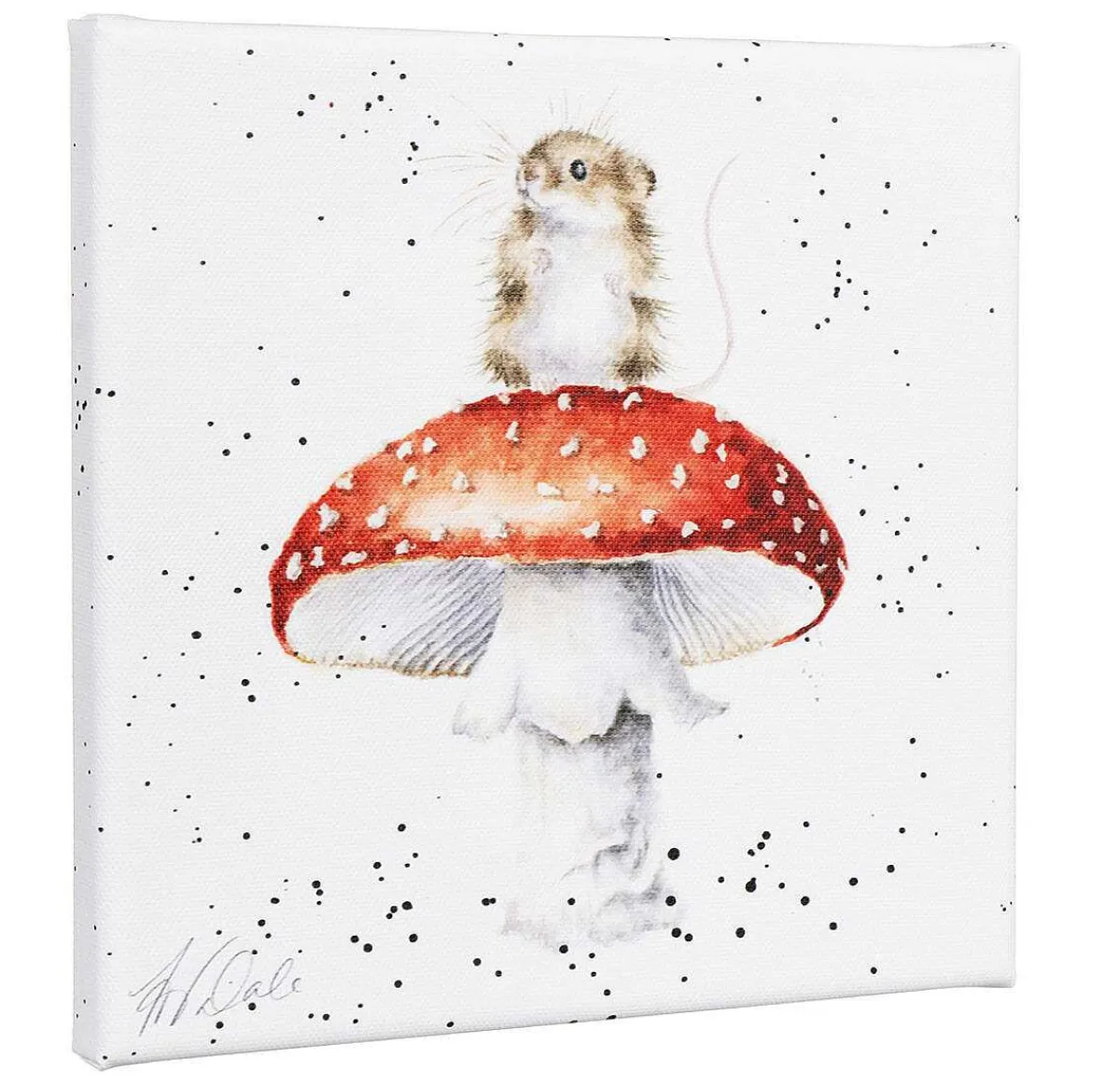 'He's A Fun-Gi' Small Canvas>Wrendale Best Sale