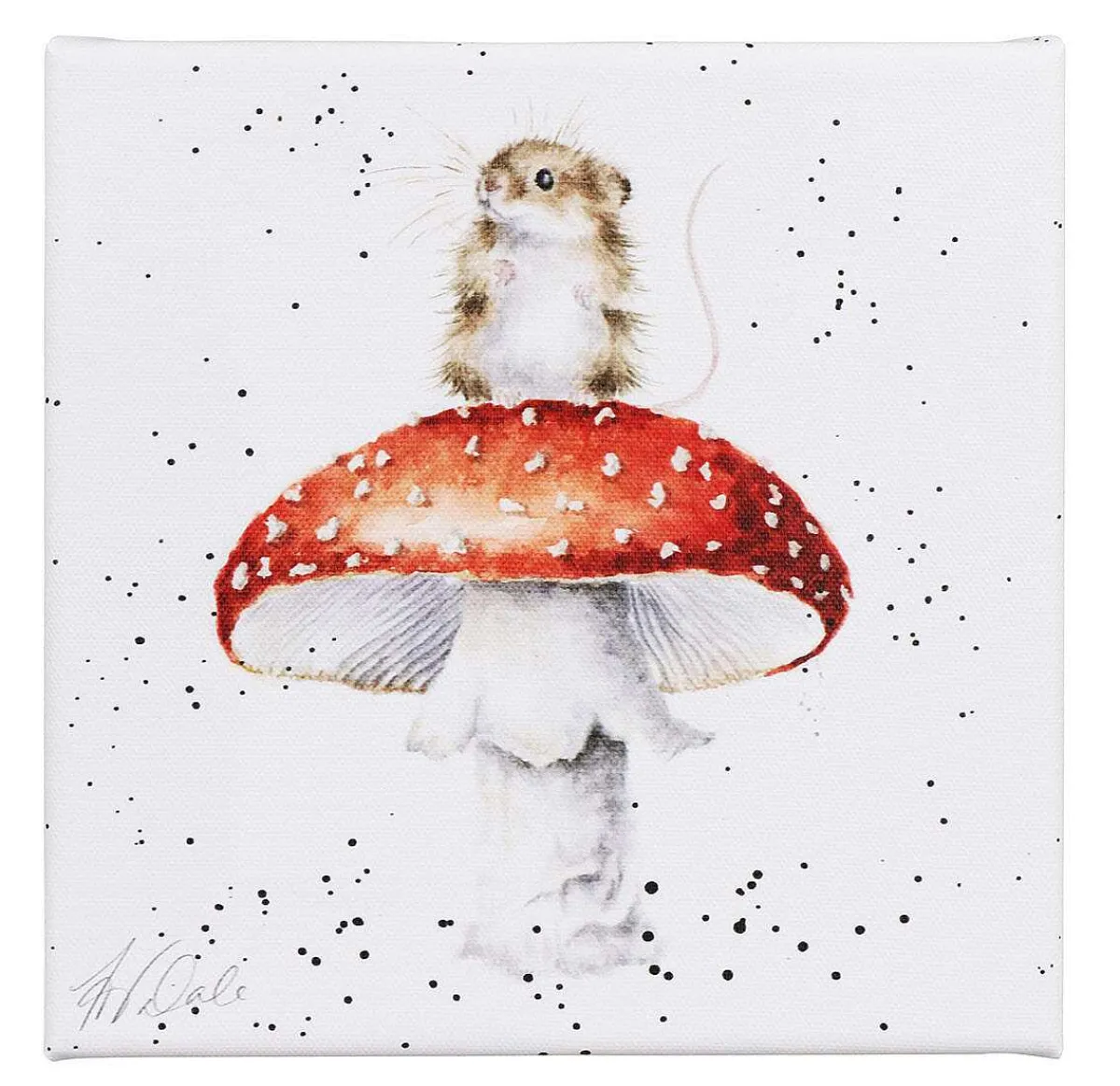 'He's A Fun-Gi' Small Canvas>Wrendale Best Sale